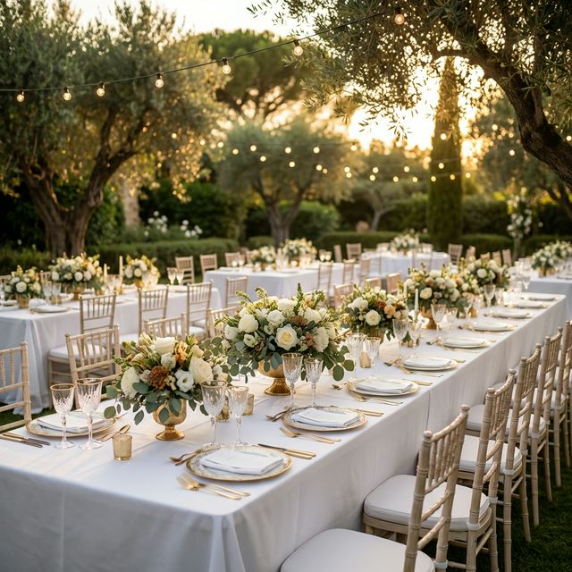 Elegant Catering Setup